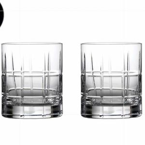 Set of 2 Waterford Cluin Double Old Fashioned Glasses